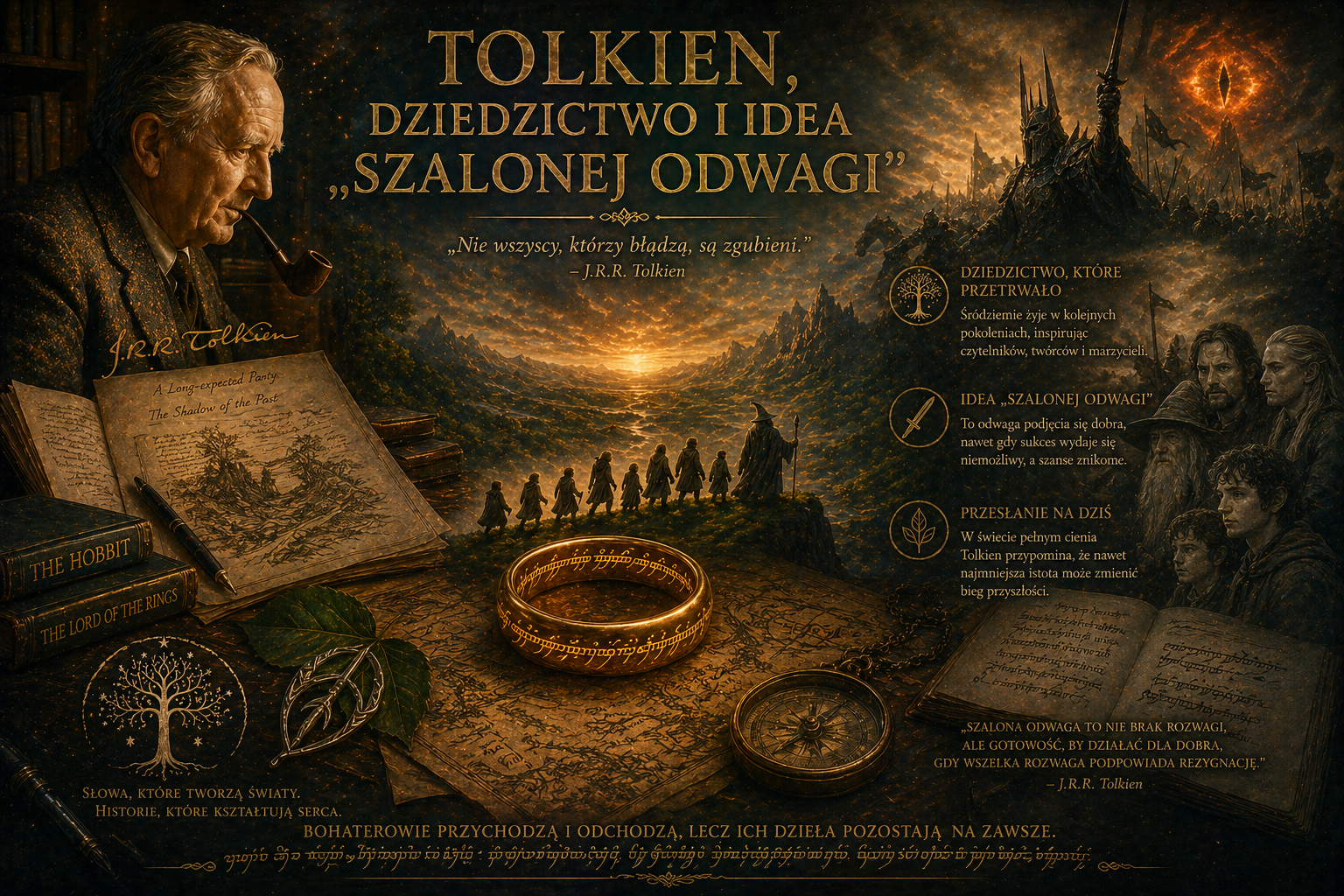 Tolkien dziedzictwo i idea „szalonej odwagi”