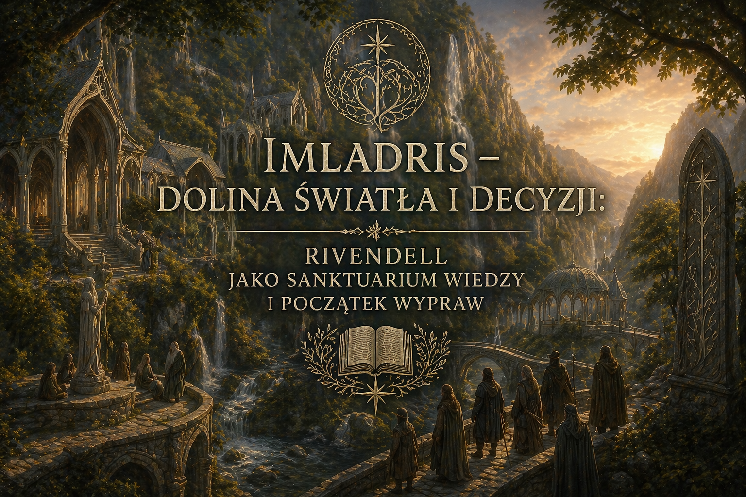 Imladris – dolina światła i decyzji: Rivendell jako sanktuarium wiedzy i początek wypraw